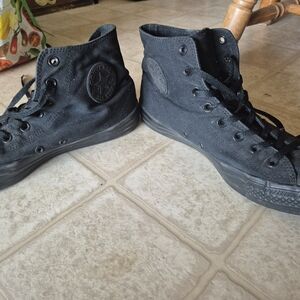 Converse Black High-Top Sneakers
